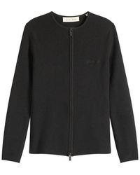 Fear Of God - Signature Rib Knit Long Sleeve Zip Up - Lyst