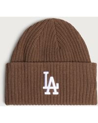 KTZ - La Dodgers Wide Cuff Beanie Hat - Lyst