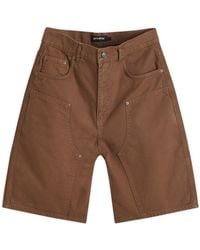 Fucking Awesome - Canvas Double Knee Shorts - Lyst