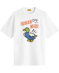 Human Made - Duck Overalls T-Shirt - Lyst