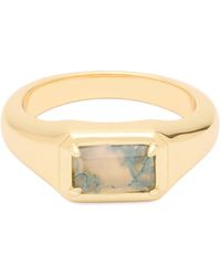 Serge Denimes - Moss Agate Ring - Lyst
