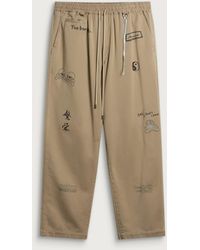 MASTERMIND WORLD - Doodle Print Regular Easy Pants - Lyst