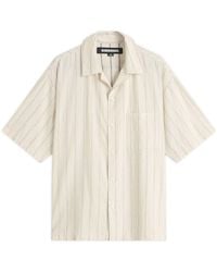 Neighborhood - Dobby Stripe Hawaiian Shirt - Lyst