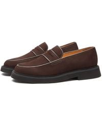 A.P.C. - Gael Suede Loafer - Lyst