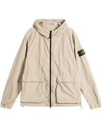 Stone Island - Nylon Smerigliato-Tc Short Parka Jacket - Lyst