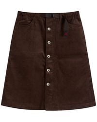Gramicci - Button Down Midi Skirt - Lyst