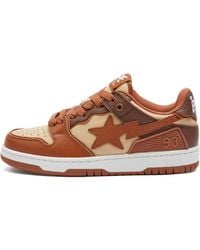 A Bathing Ape - Bape Sk8 Sta #5 Sneakers - Lyst