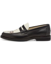 Duke & Dexter - Wilde Snake Penny Loafer - Lyst