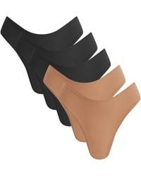 Skims - Fits Everybody Bundle Thong 5 Pack - Lyst