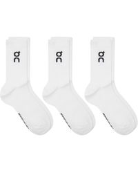 On Shoes - Logo Sock High 3P - Lyst
