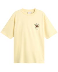 Drole de Monsieur - Rose Slogan T-Shirt - Lyst