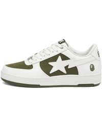 A Bathing Ape - Negative Bape Sta Sneaker - Lyst