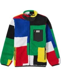 Polo Ralph Lauren - Patchwork High Pile Jacket - Lyst