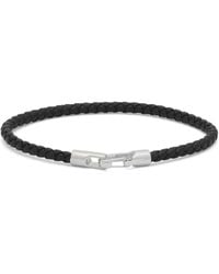 Miansai - Ames Braided Leather Bracelet - Lyst