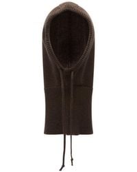 Maison Margiela - Mm6 Knitted Balaclava Hood - Lyst