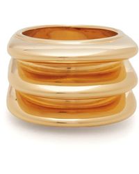 Missoma - Triple Ridge Ring - Lyst