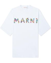 Marni - Boquet Logo T-Shirt - Lyst
