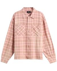 Represent - Flannel Checked Shirt - Lyst