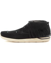 Visvim Poundmaker Folk Suede Ankle Boots in Black | Lyst Visvim Poundmaker Folk Suede Ankle Boots in Black | Lyst