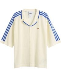 adidas - Knitted Short Sleeve Shirt - Lyst