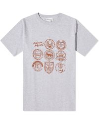Maison Kitsuné - Ivy League Oversize T-Shirt - Lyst