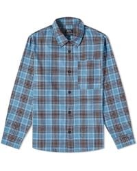 A.P.C. - Graham Check Overshirt - Lyst