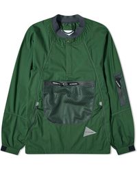 and wander - Breathable Ripstop Pullover Jacket - Lyst