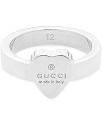 Gucci - Jewellery Heart Motif Ring - Lyst