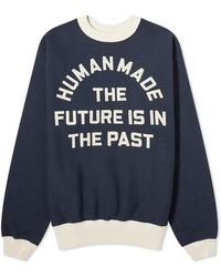 Human Made - Contast Sweatshirt - Lyst