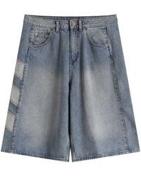adidas - Denim Short - Lyst
