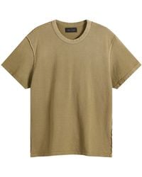 Les Tien - Pique Cotton T-Shirt - Lyst