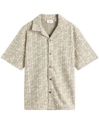 NN07 - Julio Jacquard Boucle Short Sleeve Shirt - Lyst