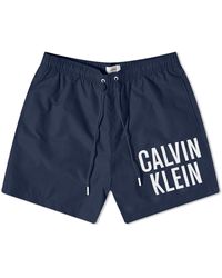 Calvin Klein - Large Logo Swim Short - Lyst