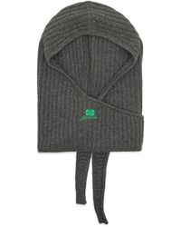 Ganni - Core Future Wool Knit Balaclava - Lyst