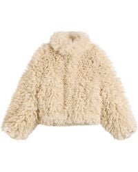 Samsøe & Samsøe - Samedda Curly Bomber Jacket - Lyst