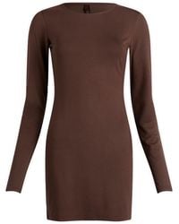 Skims - Smooth Layers Crewneck Tunic Mini Dress - Lyst