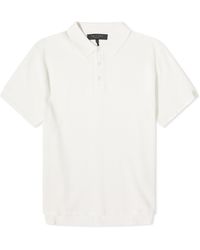 Rag & Bone - Harvey Knit Polo Shirt - Lyst