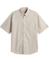 FRIZMWORKS - Og Poplin Short Sleeve Shirt - Lyst