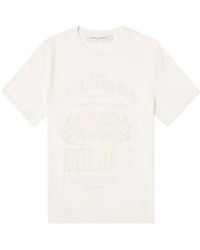 Golden Goose - Gauze Flower Mills Print T-Shirt - Lyst