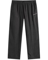 MKI Miyuki-Zoku - Ribbed Cupro Wide Leg Pants - Lyst