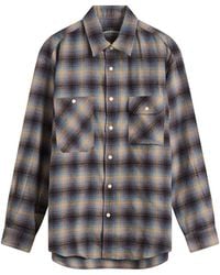 FRIZMWORKS - Flannel Check Work Shirt - Lyst