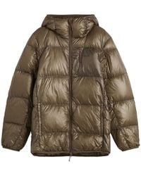 NANGA - Mountain Lodge Down Hooded Jacket - Lyst