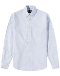 Gitman Vintage - Button Down Stripe Oxford Shirt - Lyst