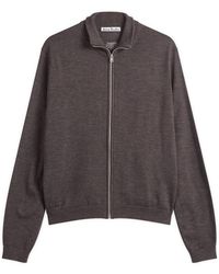 Acne Studios - Merino Zip Through - Lyst