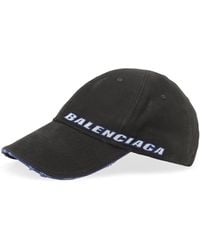 Balenciaga - Tilted Typo Cap - Lyst