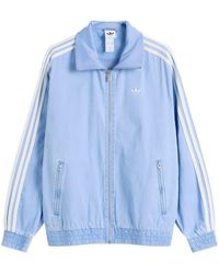adidas - Denim Firebird Tracktop - Lyst