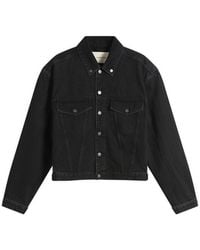 Entire studios - Shrunken Denim Jacket - Lyst