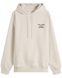 Drole de Monsieur - Not From Paris Madame Slogan Hoodie - Lyst