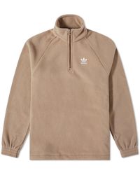 adidas originals apian pullover half zip sweatshirt