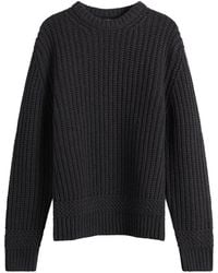A.P.C. - Ron Chunky Rib Jumper - Lyst